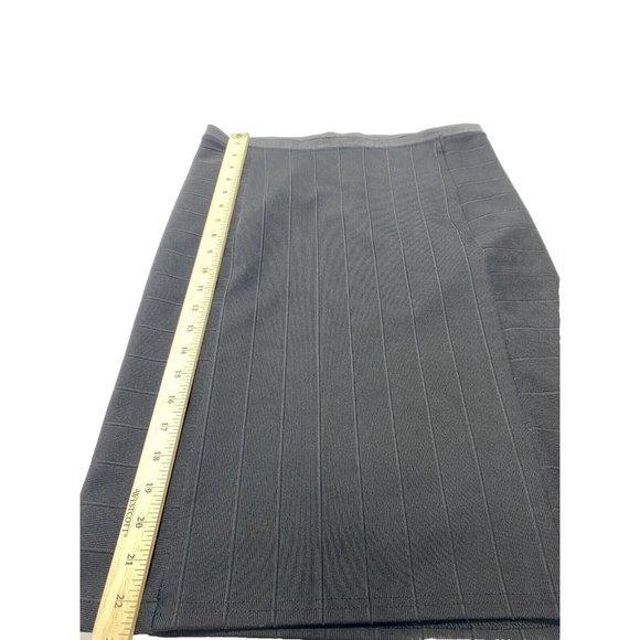 ZARA Black Ponte Pencil Plus Size Skirt, Size Large with Elastic Waistband Large - Picture 8 of 9